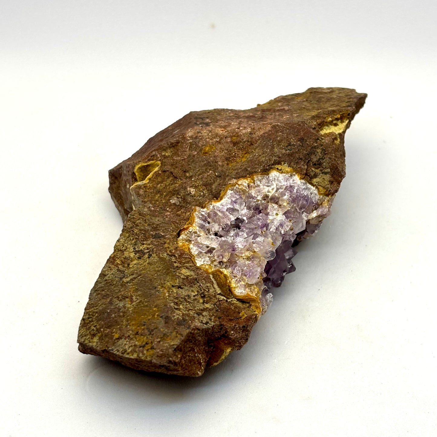 Naturlig ametyst klynge fra Zululand SA 12,5 cm | nr. 3 Naturlig ametyst klynge fra Zululand SA 12,5 cm | nr. 3