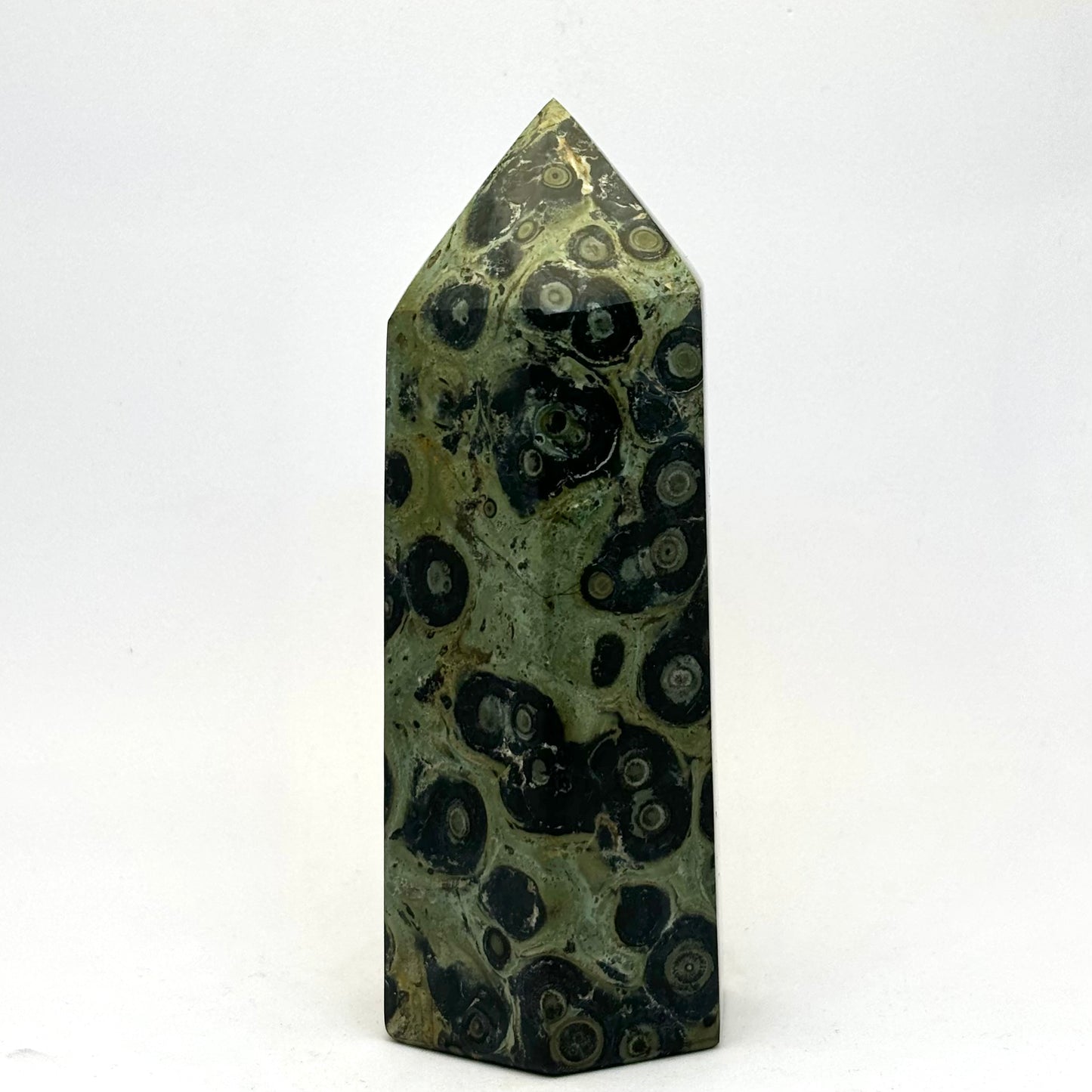 Kambaba jaspis obelisk - 13,5 cm Kambaba jaspis obelisk - 13,5 cm