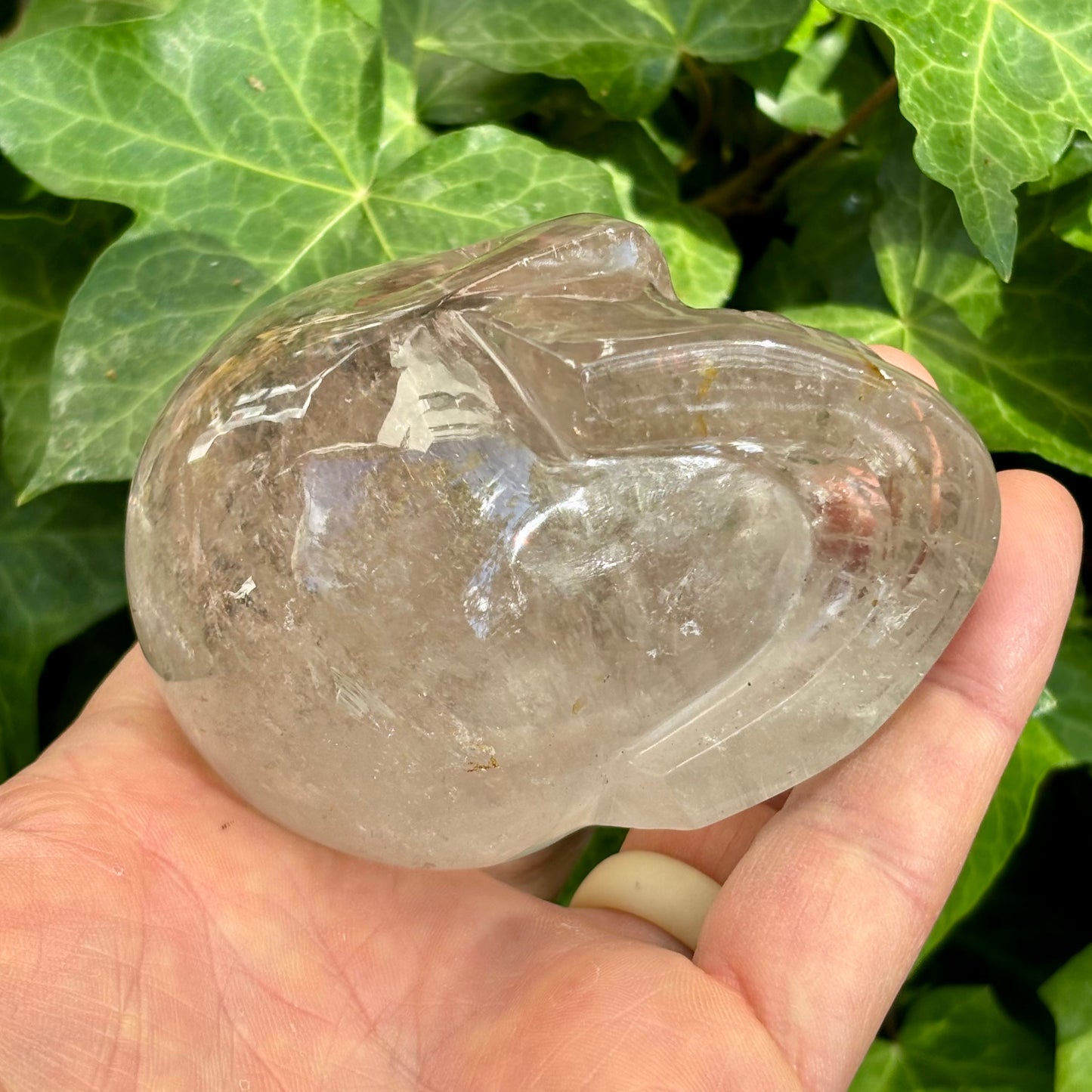 Krystal kranie | håndskåret klar Himalaya Bjergkrystal | 8,4 cm Krystal kranie | håndskåret klar Himalaya Bjergkrystal | 8,4 cm