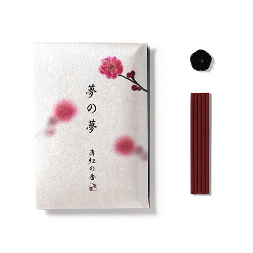 YUME-NO-YUME - Spring - Pink Plum Flower 12 sticks - japansk røgelse YUME-NO-YUME - Spring - Pink Plum Flower 12 sticks - japansk røgelse