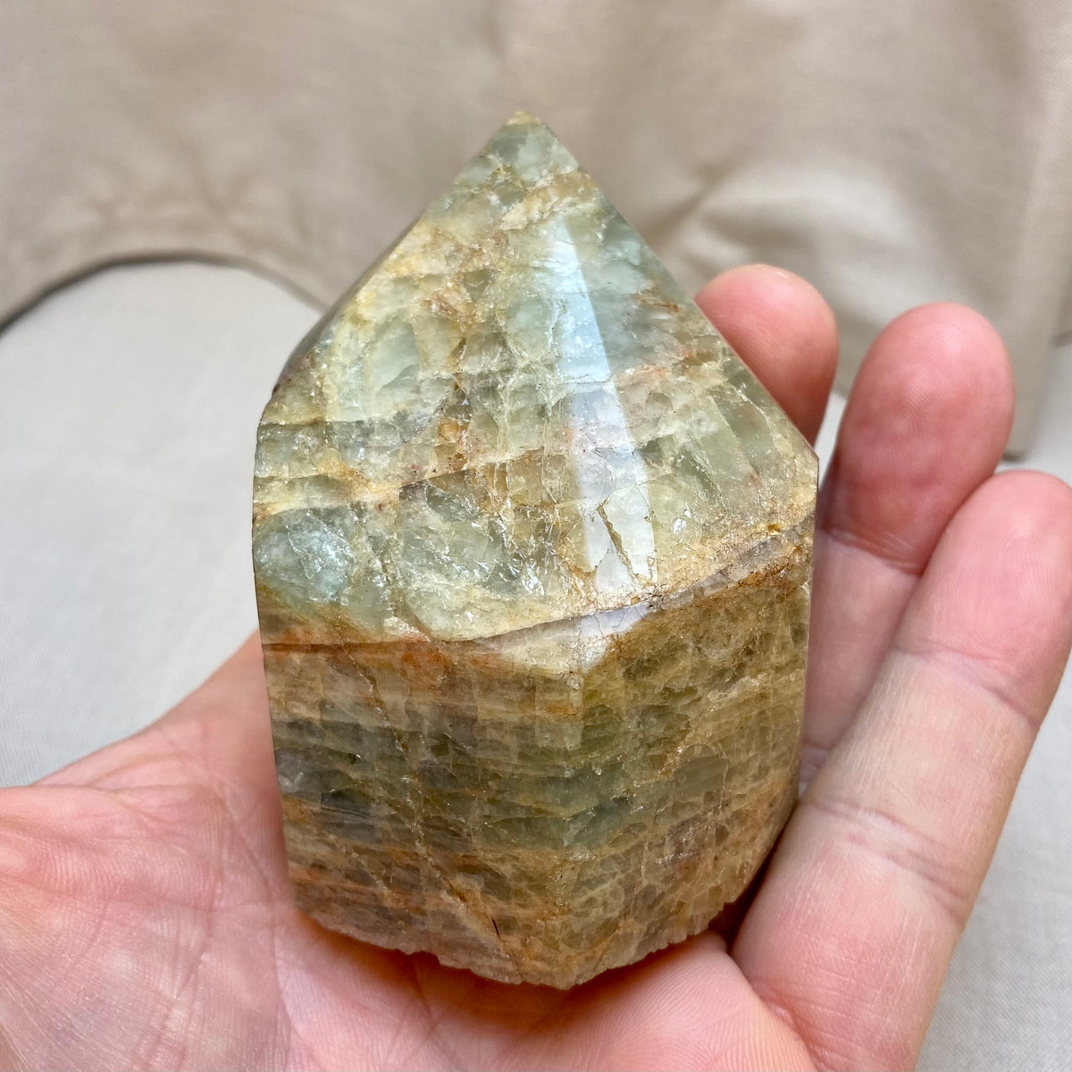 Akvamarin spids 7,5 cm Akvamarin spids 7,5 cm