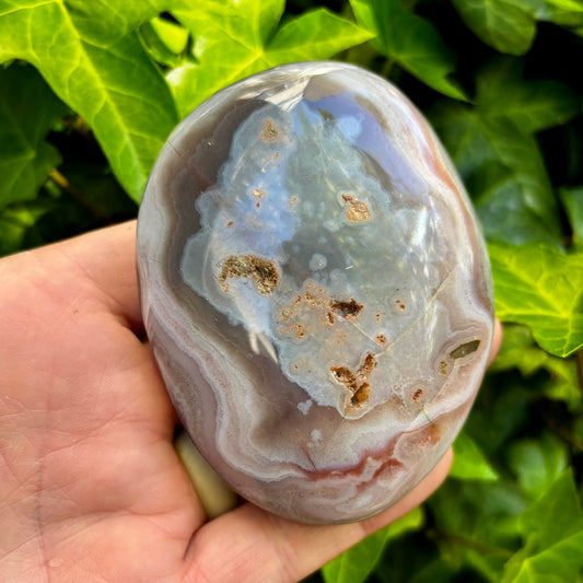Billede af Sashe Agat palmstone 9 cm