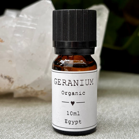 Billede af Geranium Æterisk Olie | økologisk | 10 ml