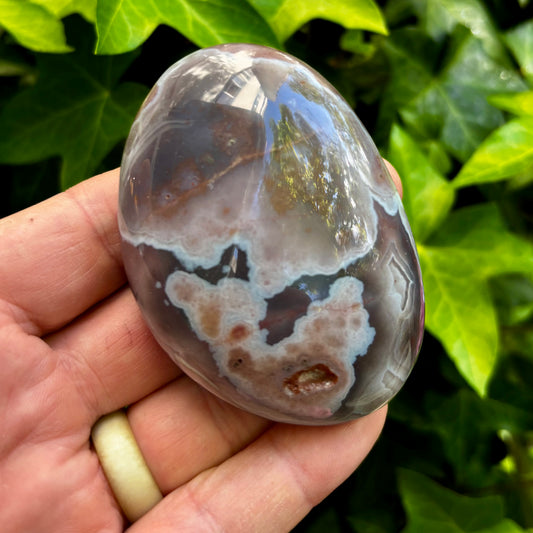 Billede af Sashe Agat palmstone 8 cm