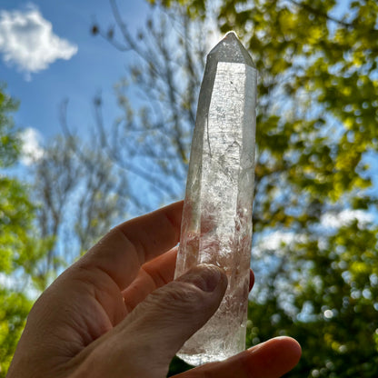 Bjergkrystal rå laser 16,6 cm | Brasilien