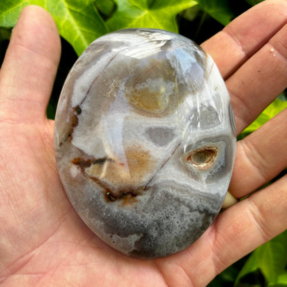 Sashe Agat palmstone 9 cm