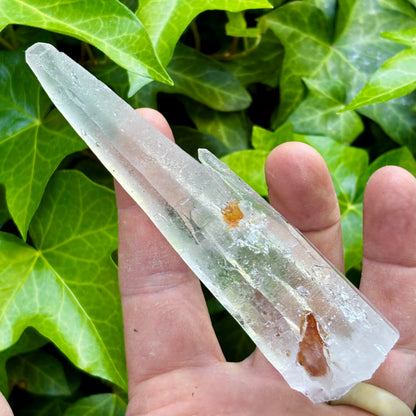 Bjergkrystal rå laser 13 cm | Brasilien | m. Barn