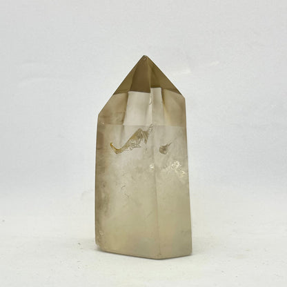 Bjergkrystal/ røgkvarts spids 7 cm
