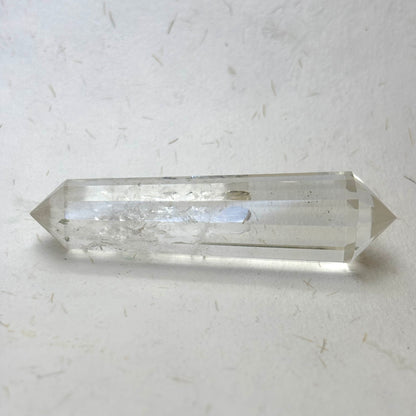 Vogel-cut Himalaya bjergkrystal - 12 facetter - 7,8 cm | nr. 25