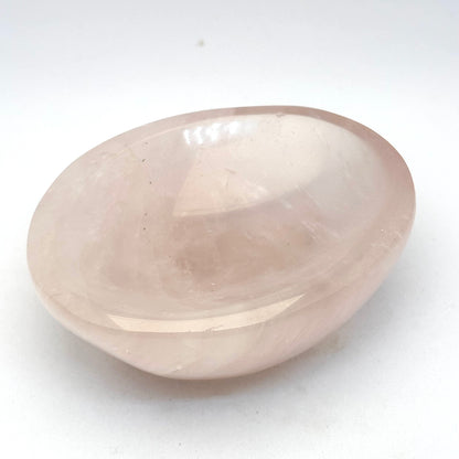 Oval rosakvarts skål 9 cm | nr. 1