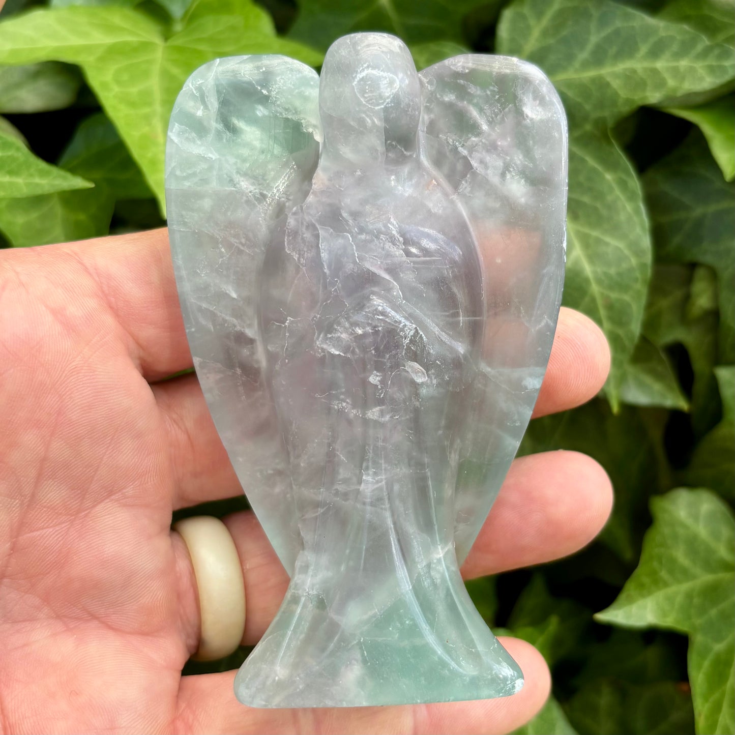 Fluorit engel 10 cm | nr. 2 Fluorit engel 10 cm | nr. 2