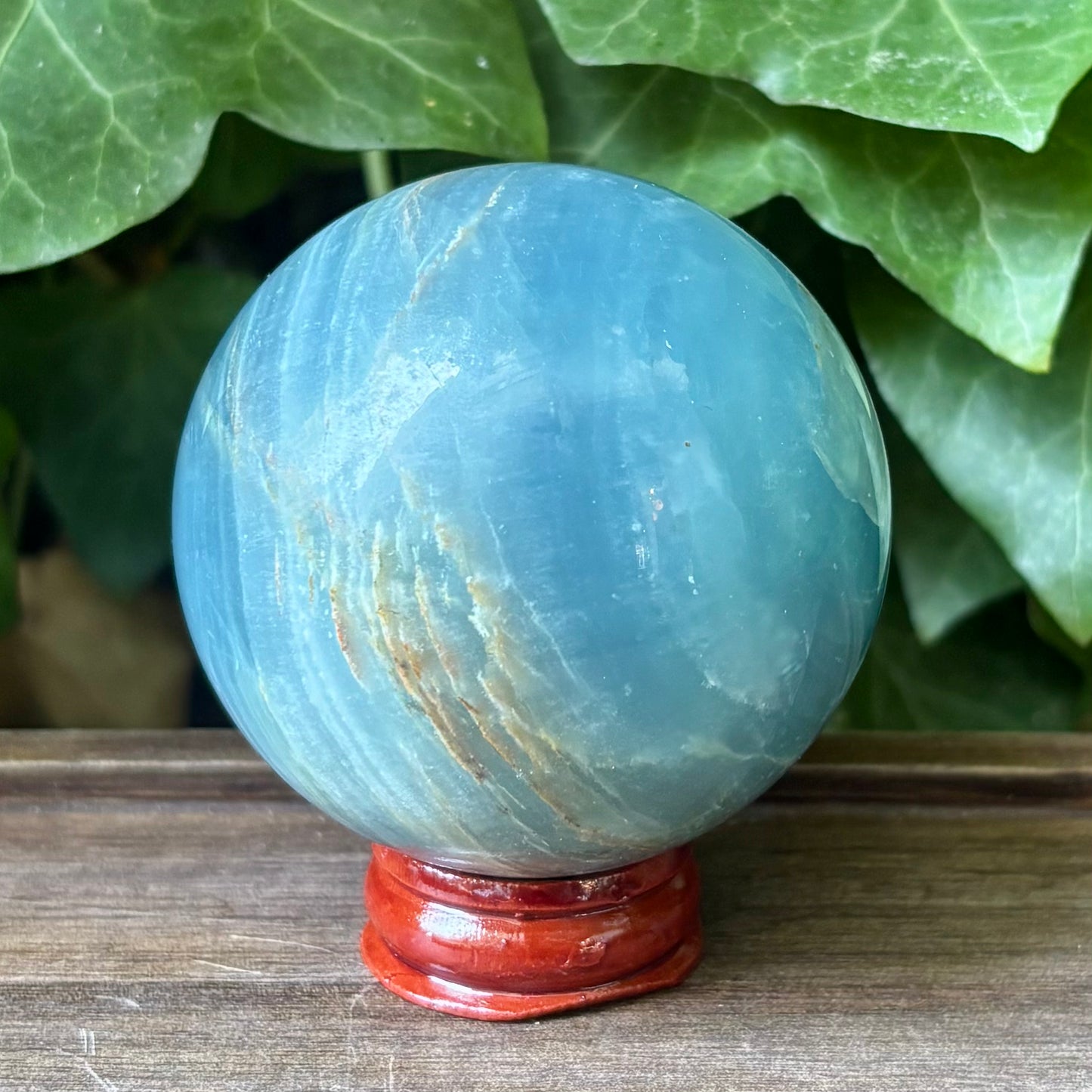 Blue onyx kugle - 5,5 cm | nr. 5 Blue onyx kugle - 5,5 cm | nr. 5