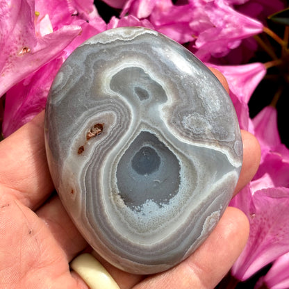 Sashe Agat palmstone 8 cm