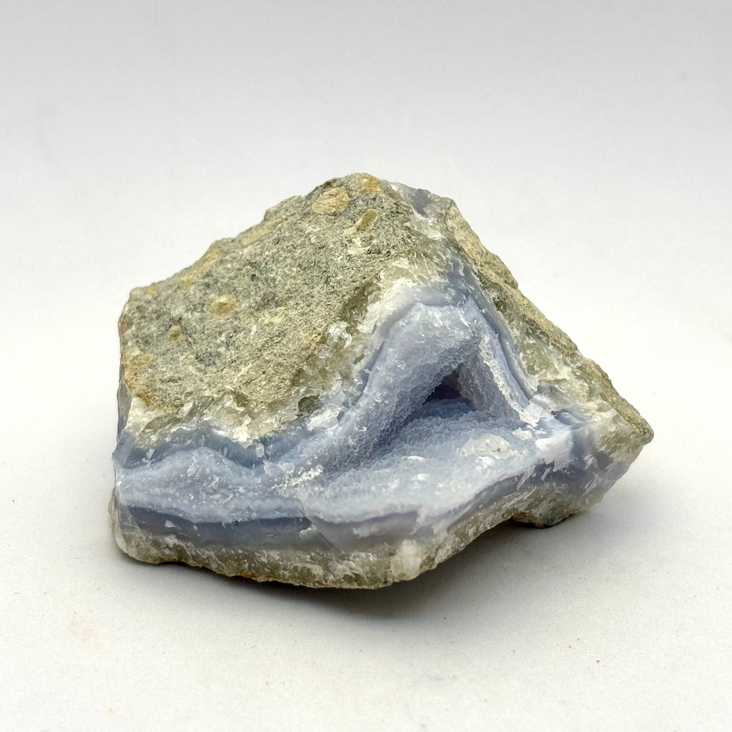 Blonde agat blue lace 7 cm | nr 7 Blonde agat blue lace 7 cm | nr 7