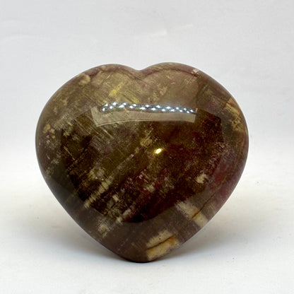 Forstenet træ hjerte 8 cm