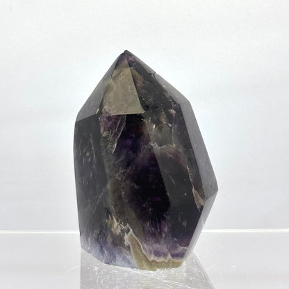 Mørk ametyst spids 7 cm - poleret | nr. 10