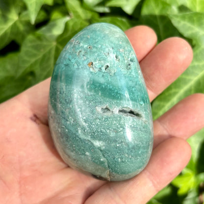 Krom Chalcedon palmstone | 7,5 cm nr 4