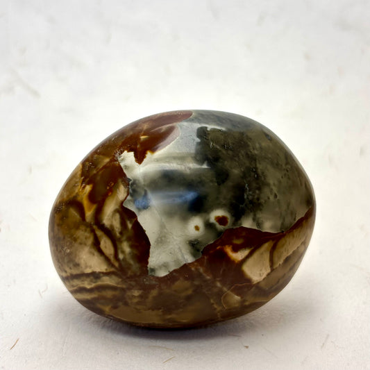 Billede af NW. M. Polychrome jaspis palmstone - 5,5 cm | nr. 17