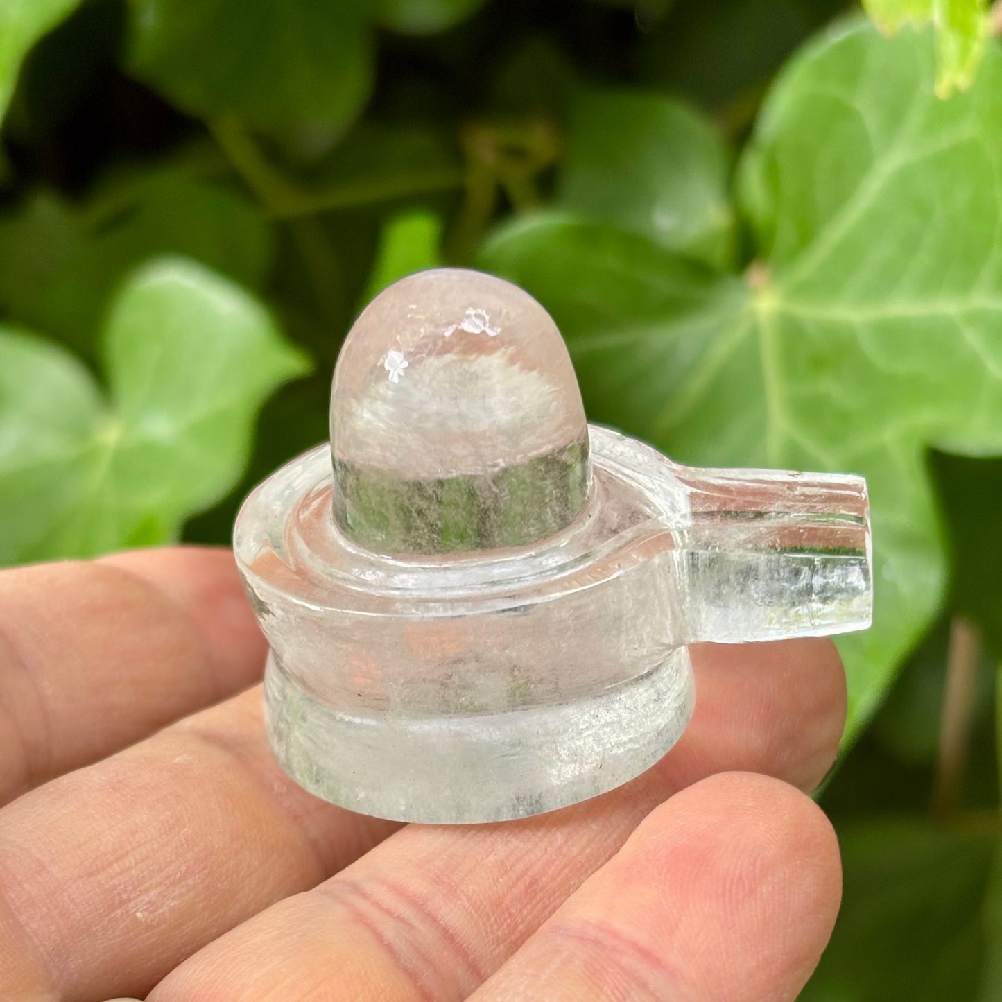 Shiva Linga | håndskåret Himalaya Bjergkrystal | 3,8 cm Shiva Linga | håndskåret Himalaya Bjergkrystal | 3,8 cm