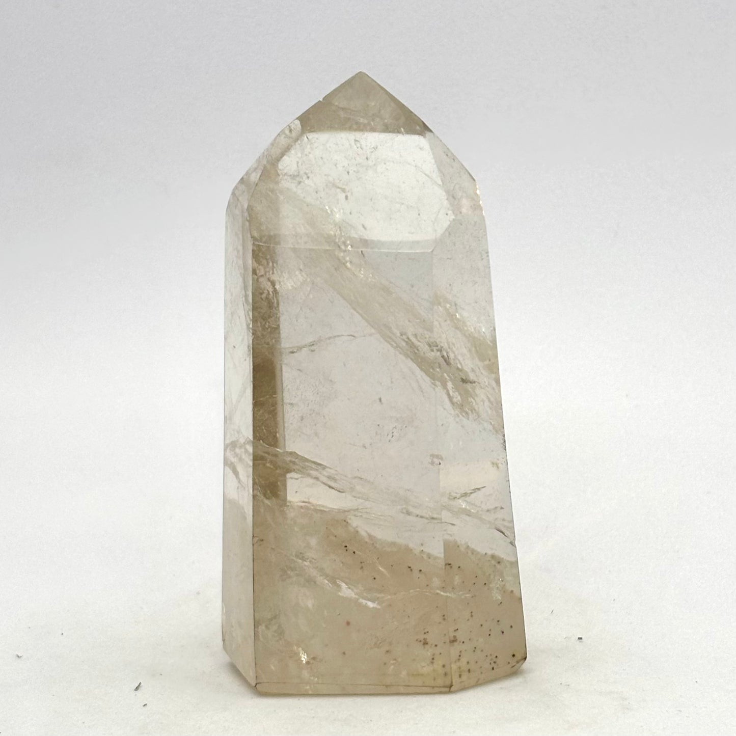 Bjergkrystal spids 8 cm Bjergkrystal spids 8 cm