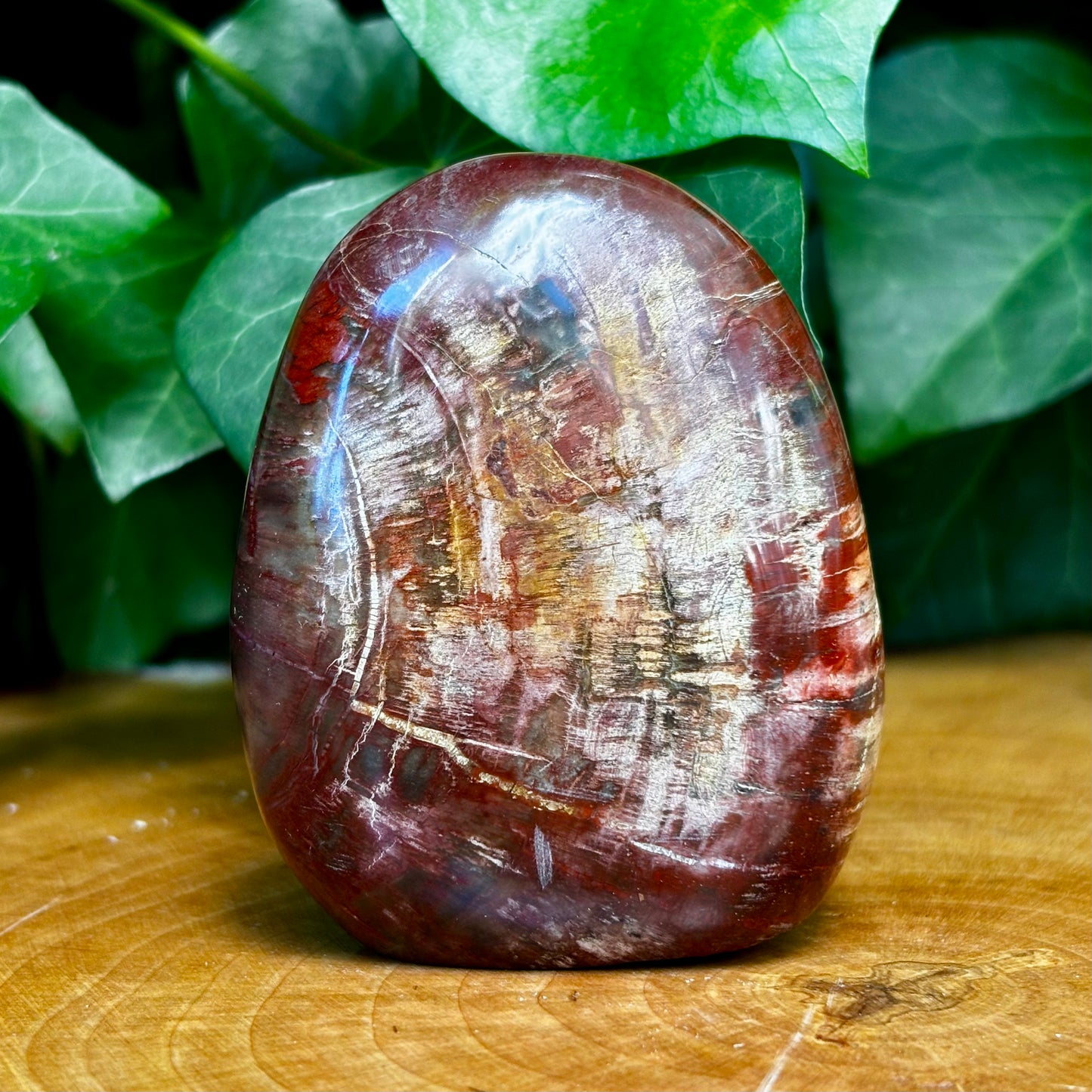Forstenet træ skulptur 7,5 cm Forstenet træ skulptur 7,5 cm