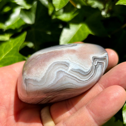 Sashe Agat palmstone 7 cm