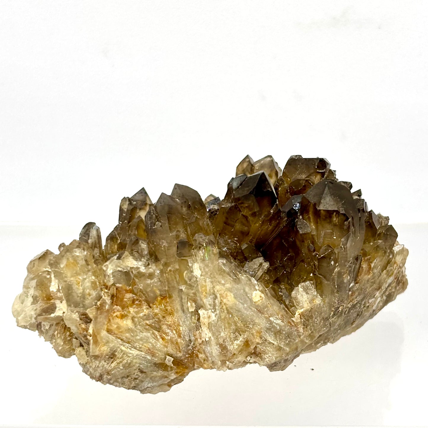 Røgkvarts klynge, Namibia 8 cm | nr 3 Røgkvarts klynge, Namibia 8 cm | nr 3