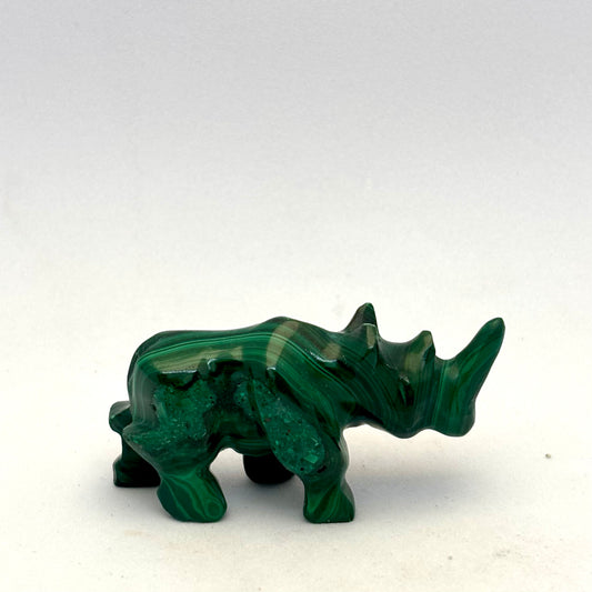 Billede af Malakit næsehorn 5,5 cm | nr 2