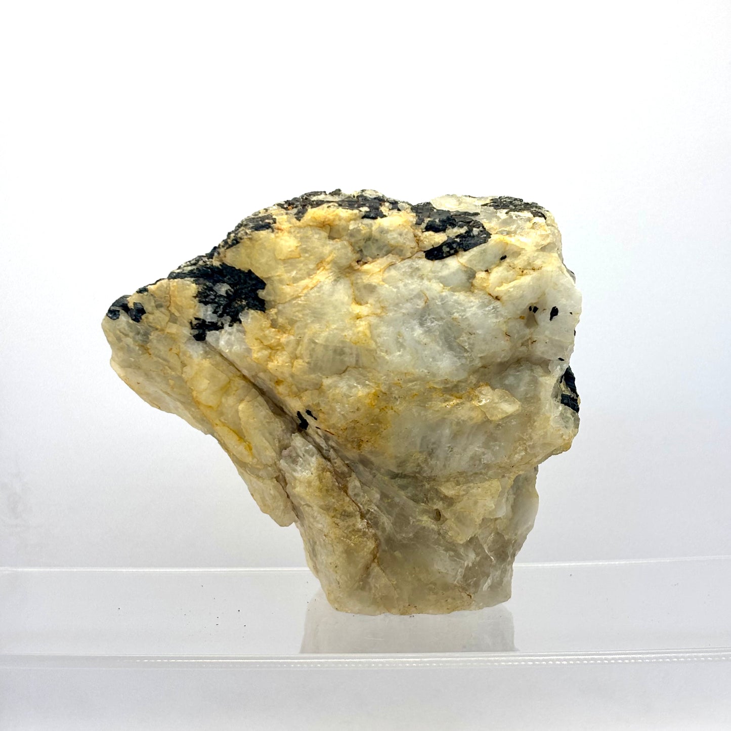 Kvarts og Turmalin, Zimbabwe 9 cm | nr. 3 Kvarts og Turmalin, Zimbabwe 9 cm | nr. 3