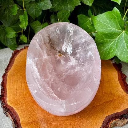 Rosakvarts fade 26 cm | 4,5 kg