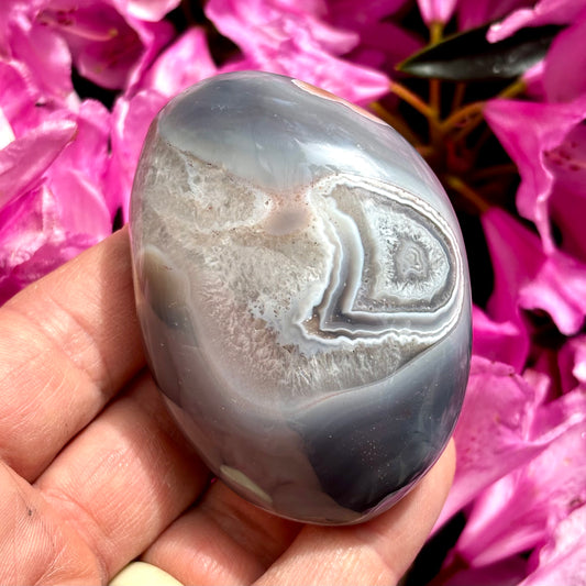 Billede af Sashe Agat palmstone 7,5 cm