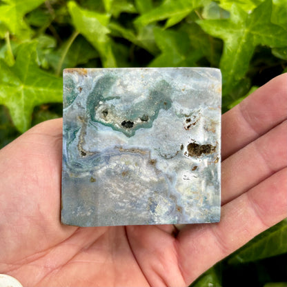Ocean Jaspis pyramide 6,5 x 5,5 cm