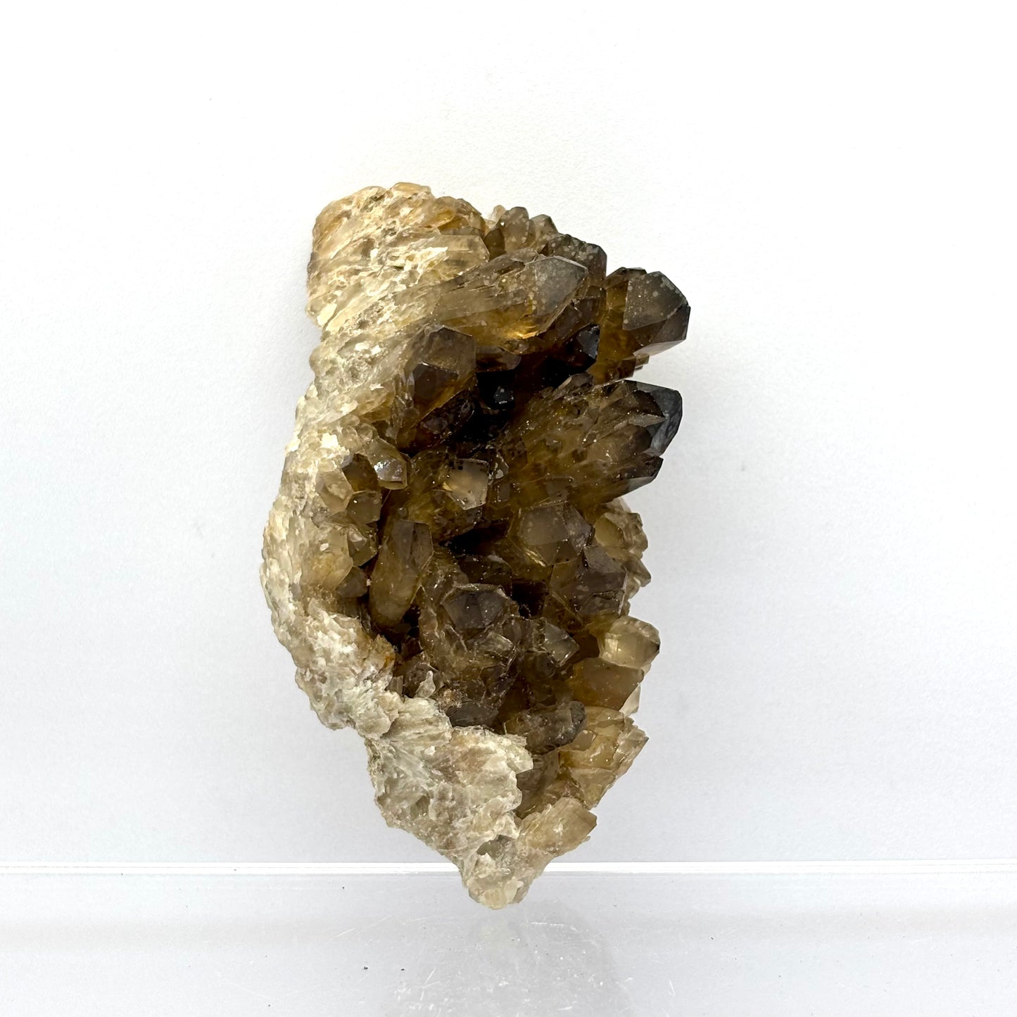 Røgkvarts klynge, Namibia 8 cm | nr 3 Røgkvarts klynge, Namibia 8 cm | nr 3