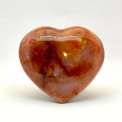 Karneol Hjerte - 7 cm