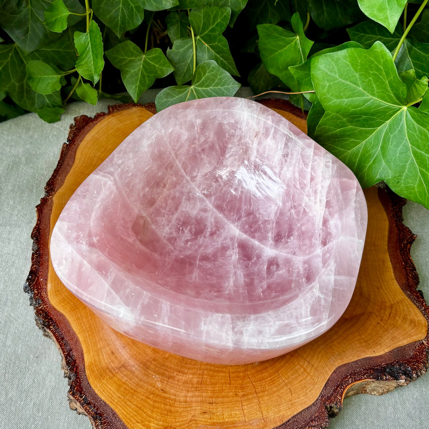 Rosakvarts fade 23 cm | 6,2  kg Rosakvarts fade 23 cm | 6,2  kg