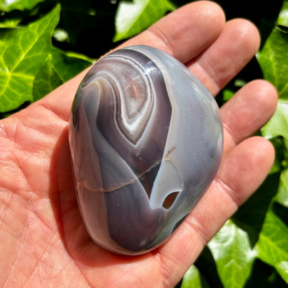 Sashe Agat palmstone 7 cm