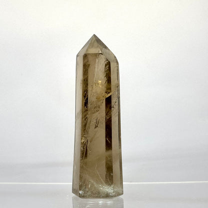 Røgkvarts poleret spids 10,7 cm | nr. 2