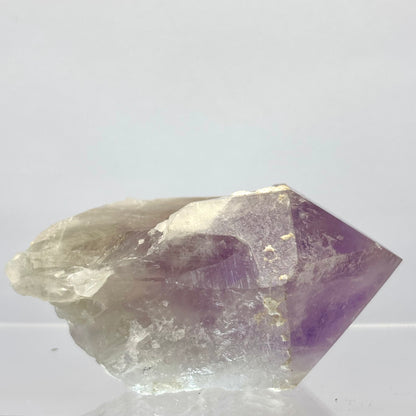 Jacaranda ametyst spids 8 cm m. Fantom - poleret top | nr. 5