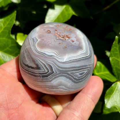 Sashe Agat palmstone 7 cm