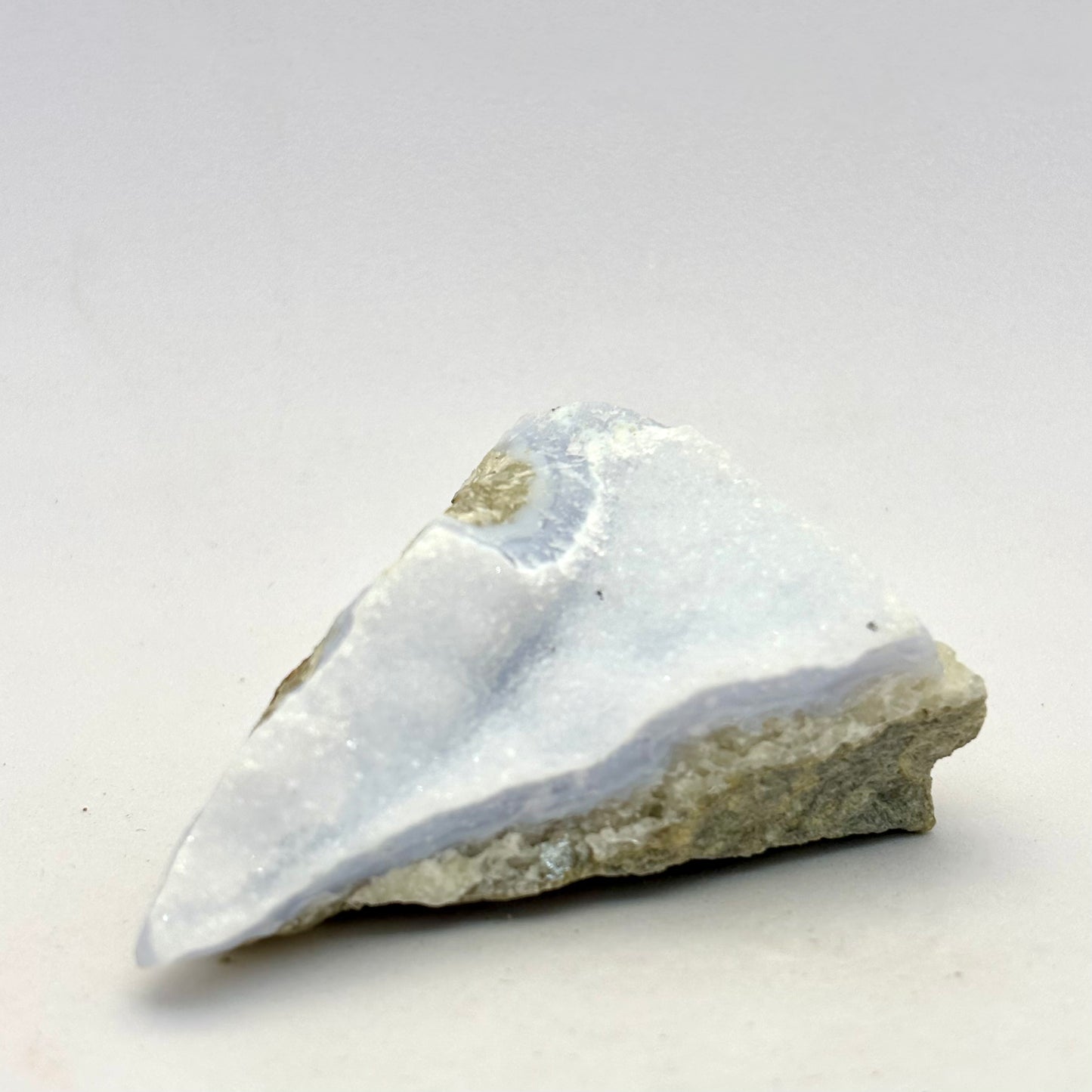 Blonde agat blue lace 6,5 cm | nr 5 Blonde agat blue lace 6,5 cm | nr 5