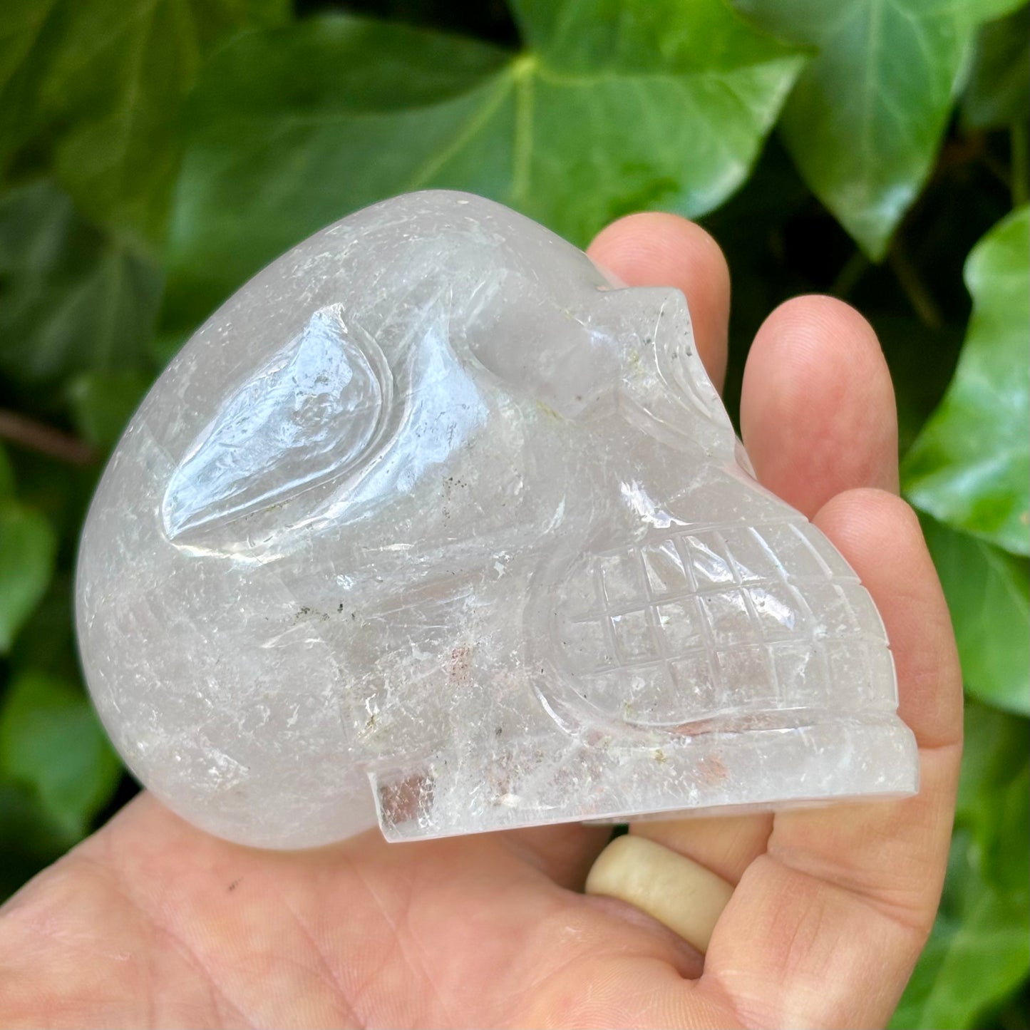 Krystal kranie | håndskåret | Himalaya Bjergkrystal | 8,5 cm Krystal kranie | håndskåret | Himalaya Bjergkrystal | 8,5 cm