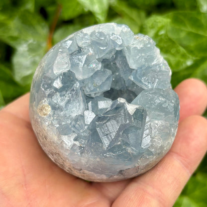 Celestit kugle 6,5 cm | nr. 2