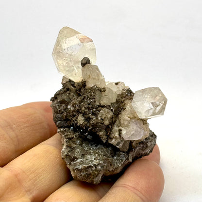 Brandberg bjergkrystal klynge 6,5 cm