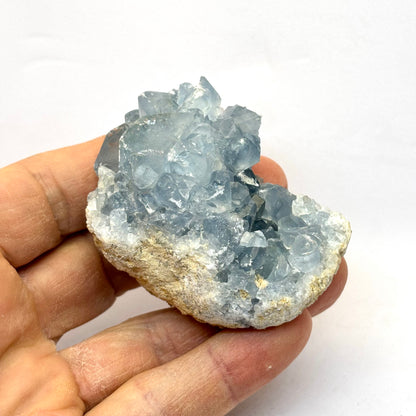 Celestit klynge 7 cm