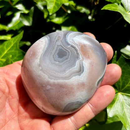 Sashe Agat palmstone 7 cm