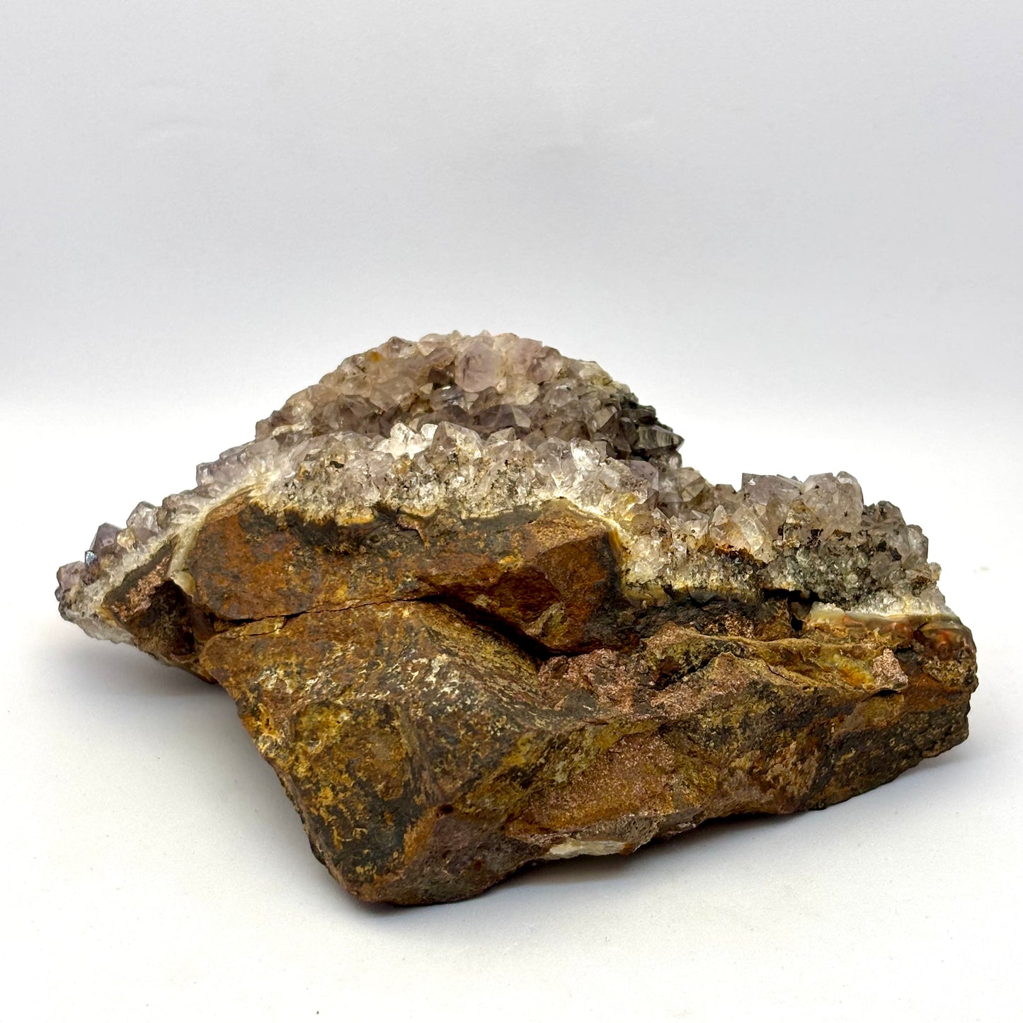 Naturlig ametyst klynge fra Zululand SA 13 cm | nr. 1 Naturlig ametyst klynge fra Zululand SA 13 cm | nr. 1