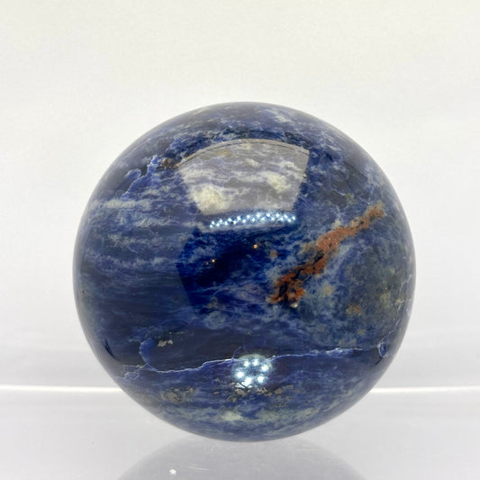 Billede af Blue planet - Sodalit kugle 7 cm | nr. 1