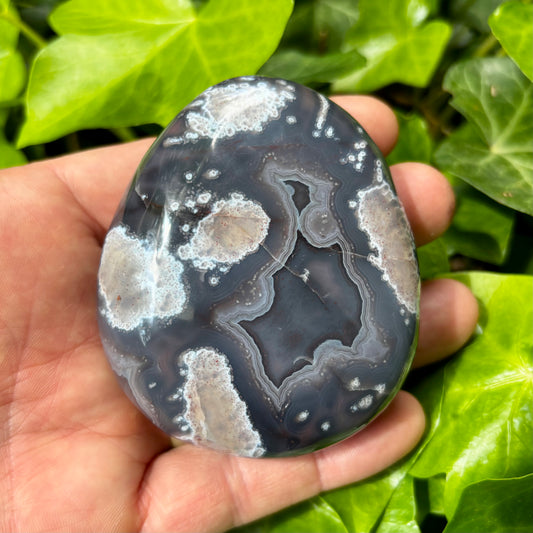 Billede af Sashe Agat palmstone 8 cm
