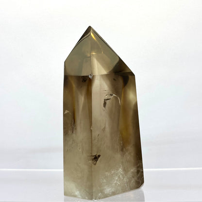 Røgkvarts poleret spids 9,8 cm | nr. 1