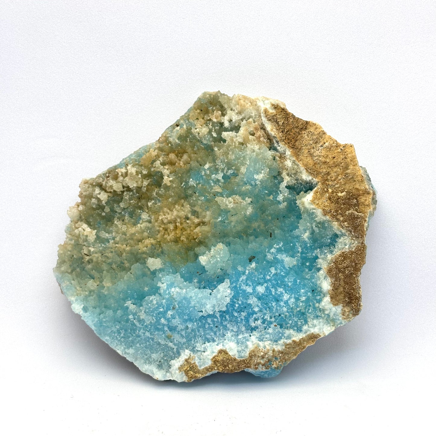 Blå aragonit klynge 10,5 cm | nr 2 Blå aragonit klynge 10,5 cm | nr 2